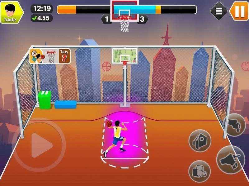 Slum Hoop Legend Pro Gameplay Screenshot